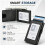 Automatic - Metal Card Holder Wallet - Large Capacity RFID Blocking Slim Card Case with Flip Design 4
