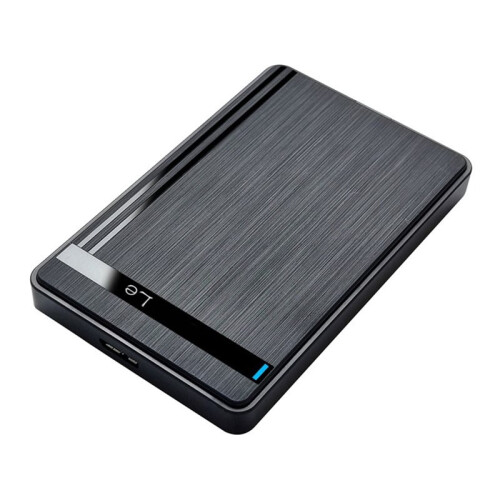 8X Gabinete para HDD SSD de 2,5 Polegadas USB 3.0 para , Gabinete para Disco Rígido Externo para Laptop, Desktop, PC, Transferência de Dados em 1
