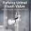 Urinal Flush Valve, Wall Mounted Manual Push Button with Delay Auto Shutoff, 1/2" Outlet, Chrome Finish 1
