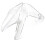 Motorcycle Lower Spoiler Deflector for  CB1000GT 2026- Transparent 3