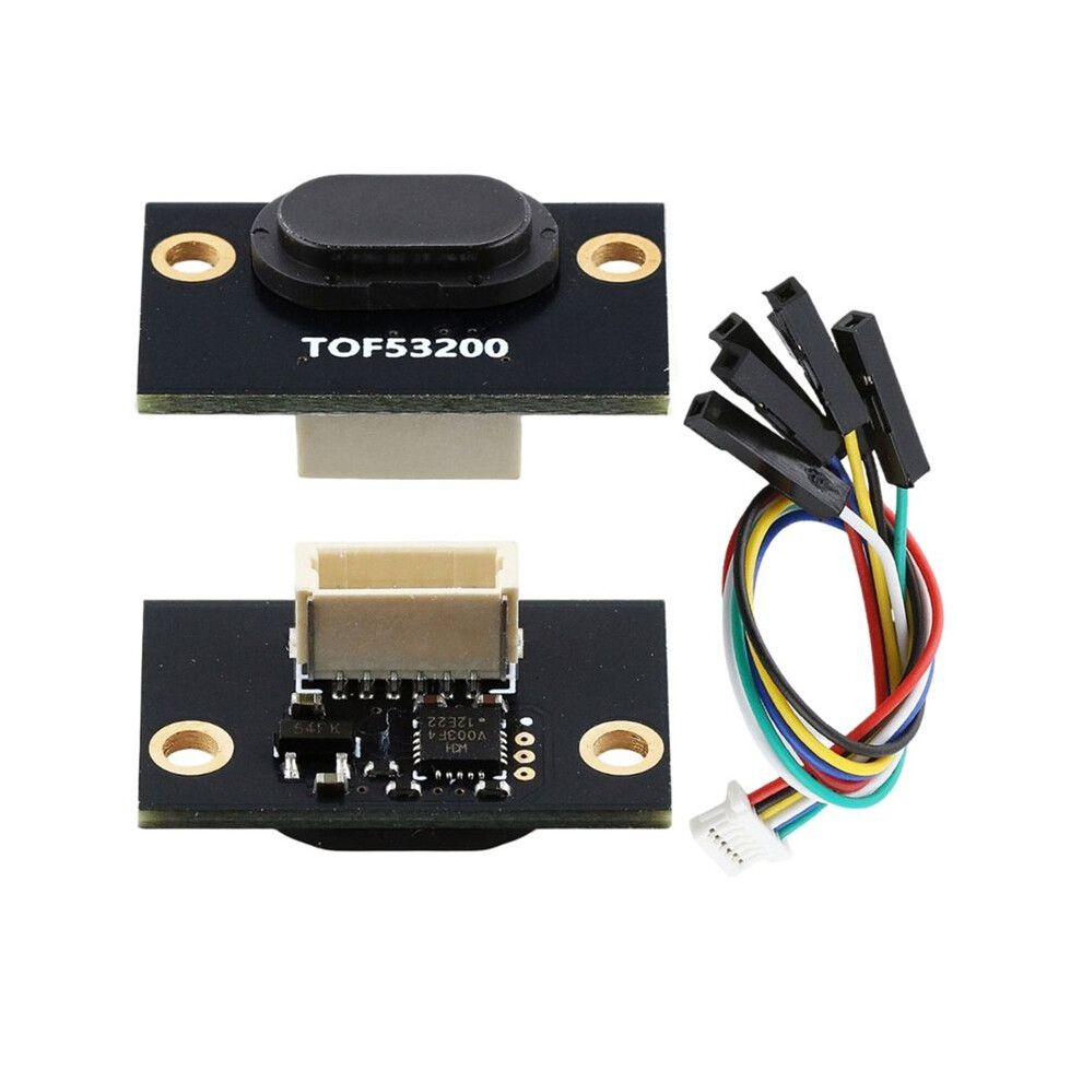 Serial 25 Port TOF53400 Laser Infrared Distance Sensor Module Built-in MCU VL53L1X 4M ...