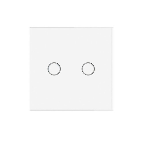 Interruptor de Parede Inteligente Tuya WiFi Matter Touch, 1, 2 ou 3 Interruptores Sem Fio, 220V UE, Compatível com Alexa e  Assistente. B