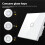 Interruptor de Parede Inteligente Tuya WiFi Matter Touch, 1, 2 ou 3 Interruptores Sem Fio, 220V UE, Compatível com Alexa e  Assistente. A 5