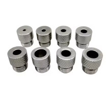 8pcs Woodworking Dowel Jig Drill Bushing Set 3/4/5/6/7/8/9/10mm M14x1.5 Thread for Tenon Fixture Locator