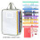11 Pcs Organizer Pouch Set, Colorful Files Zipper Folders 2