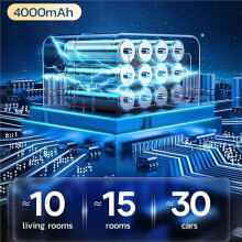 10000Pa Wireless Miniature Vacuum Cleaner Handheld Large Suction Car Vacuum for Home Car Vacuum Pet Hair Absorber Green