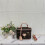 (Khaki) Retro style box handbag 1