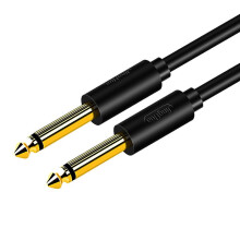 (6.5-6.5 male to male, 5M) 6.5mm Audio Cable for Electric Guitar Bass Microphone Instrument Amp 6.35mm TRS Cord