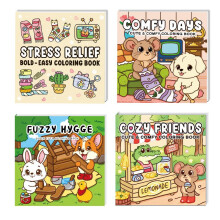 (Small elements) Drawing Book Early Learning Coloring Book Toddler Painting Practice Pad