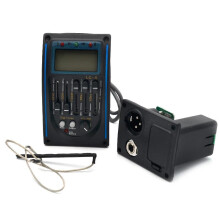 (LC-4 Blue) LC-5 Acoustic Guitar Pickup 5-Band EQ Equalizer Preamp for Folk Classical Guitar