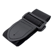 Guitar Strap for Acoustic Folk 38 Inch Adjustable Shoulder Belt Black Universal Guitar Accessories