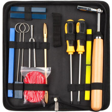 Piano Tuning Kit 14-Piece Set with Tuning Wrench Hammer Tuner Tools