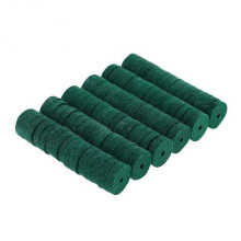 (5mm) 90PCS Piano Keyboard Felt Washer Pads Green Silencing Repair Parts for Practice