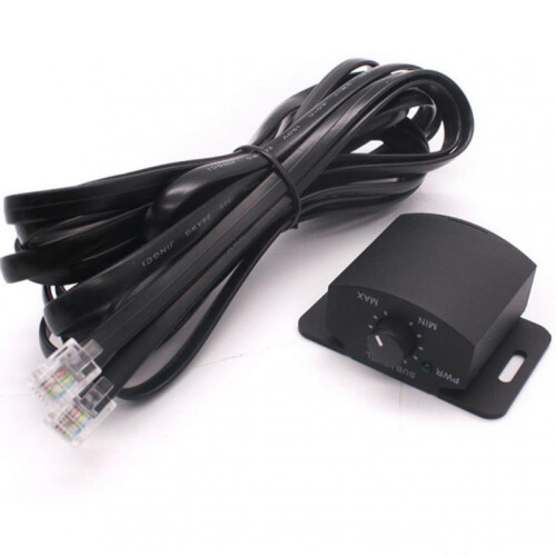 Car Amplifier Bass Knob Remote Controller RCA Level Volume Adjuster 2