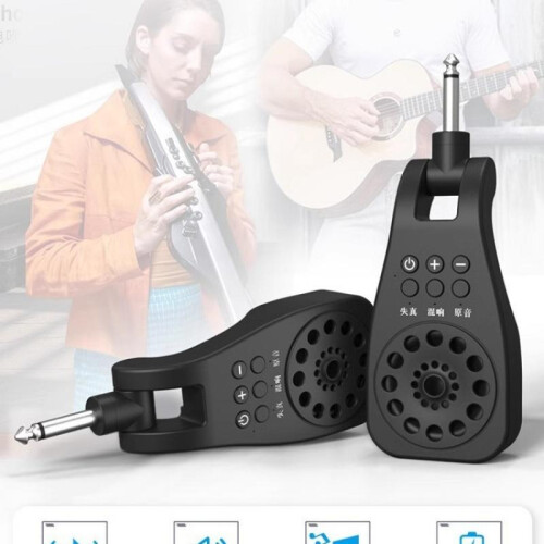 M600 Plug-in Bluetooth Effects Speaker for Electric Wind Guitar Amplifier with Power Amp