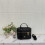 (Black) Retro style box handbag 1
