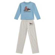 Jurassic World Boys T-Rex Pyjama Set 100% Cotton 5-6 Years Blue