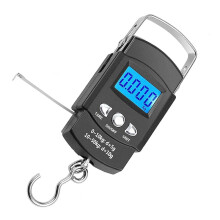 Electronic Luggage Scale with Tape Measure, Portable Digital Weigh Scale up to 50kg with 5g Accuracy, Travel Digital Scale in Pounds and Kilograms