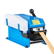 Desbobinador Manual-Duoku para Fita Adesiva Ativada com Água, Comprimento de Corte Ajustável 10,2-101,6 cm, Largura da Fita 40-100 mm, Azul