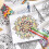 (A) Mandala Coloring Book for Adults DIY Graffiti Art 12 Pages 4
