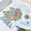 (C) Mandala Coloring Book for Adults DIY Graffiti Art 12 Pages 5