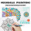 (D) Mandala Coloring Book for Adults DIY Graffiti Art 12 Pages 2