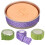 (Purple) Cake Pan Protect Straps Bake Even Strips Adjustable Baking Tools for Even Baking 2 Pack 1