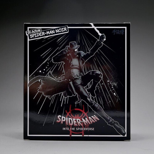 (black) Action Shadow Spider-Man Articulated Action Figure 1