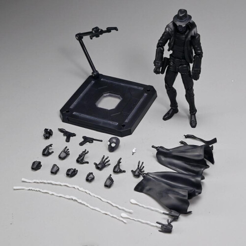 (black) Action Shadow Spider-Man Articulated Action Figure 2