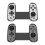 (White) Stretch Gaming Controller Hall Joystick Dual Vibration Bluetooth Wireless for Android iOS Phone Switch Console 5