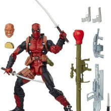 (red) Deadpool Action Figure Revoltech Articulated Model