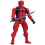 (red) Deadpool Action Figure  Revoltech Articulated Model 2