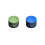(green)Taom V10 Professional Pool and Billiard Cue Chalk, Blue/Green 2