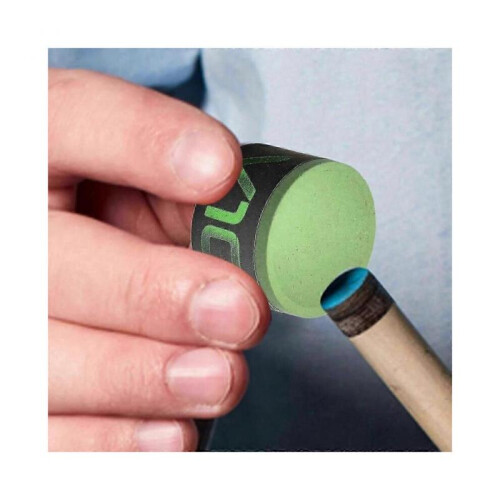 (green)Taom V10 Professional Pool and Billiard Cue Chalk, Blue/Green 2