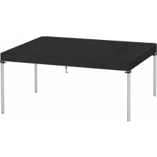 Waterdichte tuinmeubelhoes, winddichte winterhoes voor terrastafel met trekkoorden, 160 x 90 x 15 cm
