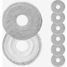 Set van 8 microvezel dweilpads voor de robotstofzuigers X20 Max, X20 Pro, X20 Plus, X10 Plus, L10s, L10, L20 en X40.