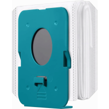 Stofzuigerzakken voor de All-in-One Clean Station, 2 liter inhoud, verpakking van 12 stuks, wit