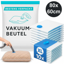 10 vacuüm opbergzakken voor kleding, ruimtebesparende compressiezakken voor kledingkast en op reis