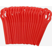 100 stuks plastic vervangende messen voor grastrimmers, duurzame snijmessen voor tuintrimmers