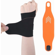 Dunne, ademende, elastische polsbrace, compressiepolsbandage voor fitness, gewichtheffen en tennis.