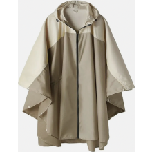 Regenponcho met capuchon, waterdichte herbruikbare regenjas voor volwassen vrouwen, lichtgewicht regencape voor buiten