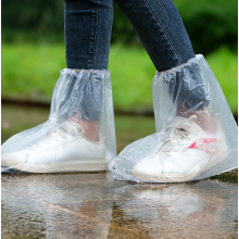 Waterdichte wegwerp schoenovertrekken (10 paar), antislip regenovertrekken van plastic voor dames en heren, bescherming voor laarzen