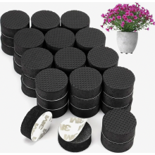 Onzichtbare plantenpotvoetjes, 50 stuks antislip potverhogers voor binnen- en buitenplanten, 30 x 20 mm