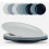 8 Pack 9.3 Inch Unbreakable PP Plastic Dinner Plates, Large Camping Plates for Salad Pasta, Microwave Safe 1