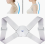 Posture Corrector for Kids, Smart Back Support Brace with Vibration Sensor, Adjustable Upper Back Belt 2