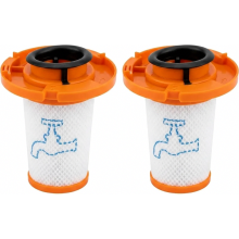 Set van 2 vervangende stofzuigerfilters, wasbare stoffilterpatronen voor de draadloze steelstofzuigerserie.