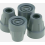 4 Pack Non Slip Rubber Crutch Tips, 19 mm Replacement Ferrules for Walking Sticks and Mobility Aids 4