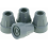 4 Pack Non Slip Rubber Crutch Tips, 19 mm Replacement Ferrules for Walking Sticks and Mobility Aids 1