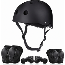 Kids Bike Helmet and Protective Pad Set, for Ages 2-13, Skateboard, Scooter, Cycling, Boys and Girls