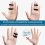 10 Pack Adjustable Trigger Finger Splints and Toe Correctors, Breathable Supports for Fingers and Overlapping Toes 4
